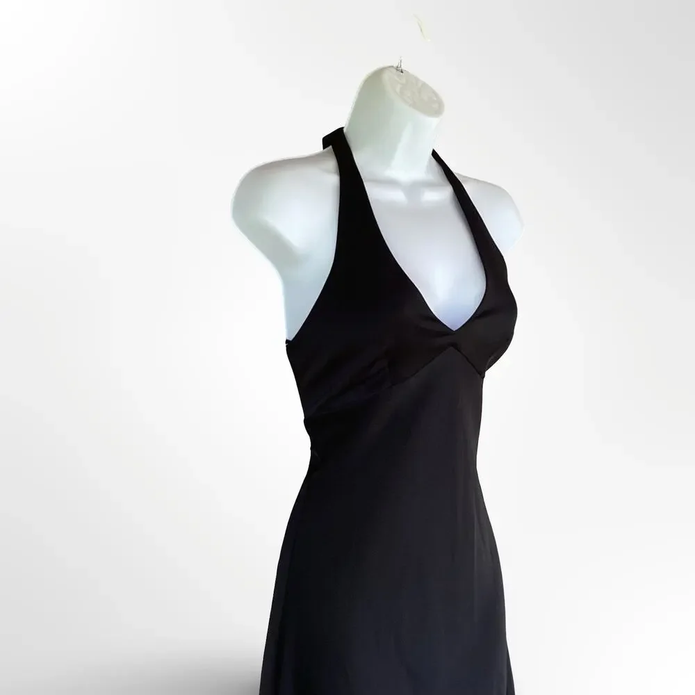 BCBG MAXAZRIA Long Halter Dress - Picture 3 of 14